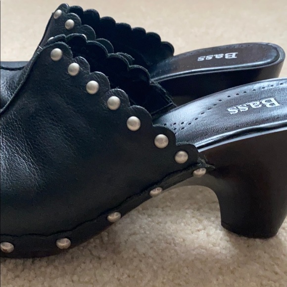 Studded Leather Clogs - Picture 5 of 6